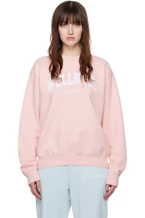 Sporty & Rich Pull molletonné de style collégial 