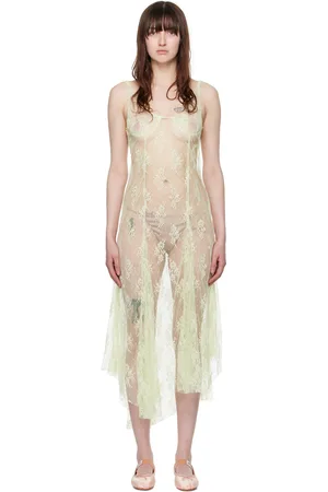 Collina Strada Robe midi Pamela jaune