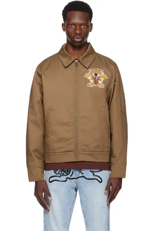 ICECREAM Blouson brun à image de tigre