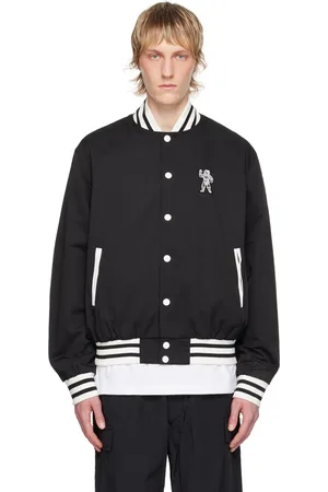 Billionaire Boys Club Blouson aviateur noir à logo arqué