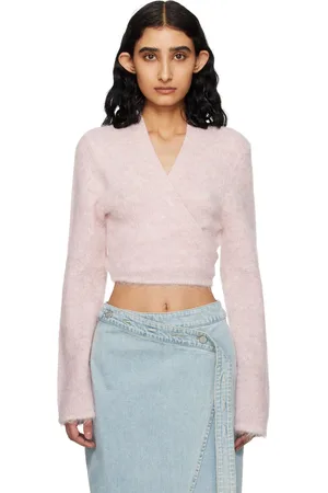 Holzweiler Cardigan cache-cœur rose
