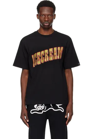 ICECREAM T-shirt noir à logo Casino