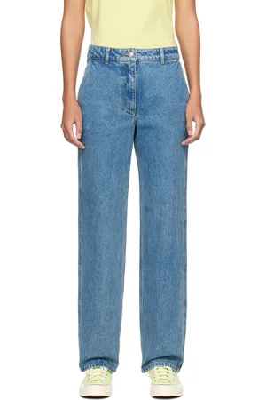 Maison Kitsuné Jean droit indigo