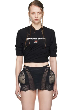Jean Paul Gaultier T-shirt noir édition Shayne Oliver