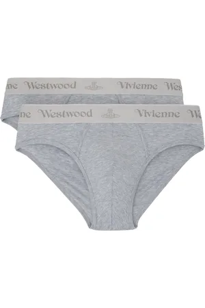 Vivienne Westwood Ensemble de deux slips gris