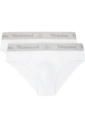 Vivienne Westwood Ensemble de deux slips blancs