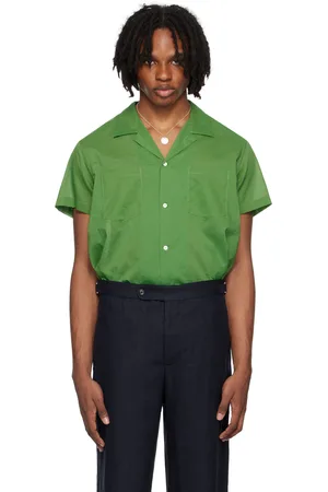 BODE Chemise droite verte