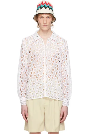 BODE Chemise blanche à motif fleuri