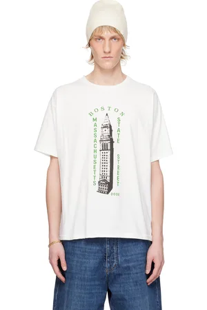 BODE T-shirt Landmark blanc