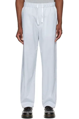 RAG&BONE Pantalon Bradford bleu et blanc