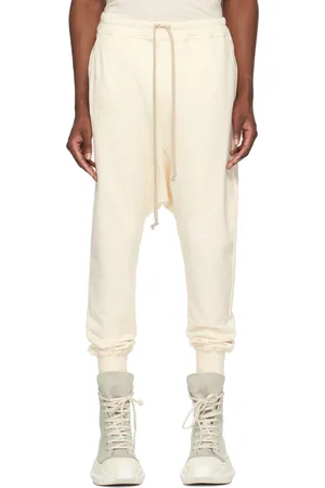 Rick Owens Pantalon de survêtement blanc cassé édition Champion
