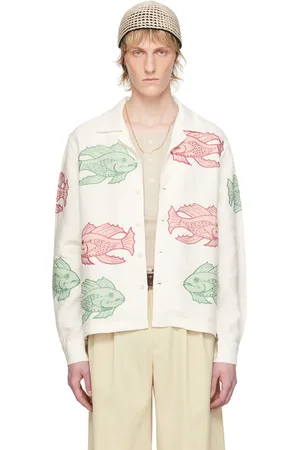 BODE Chemise blanche à appliqués Piscine