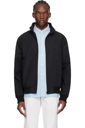 Fred Perry Blouson noir à poches à rabat