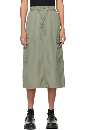 Carhartt Jupe midi cargo Jet verte