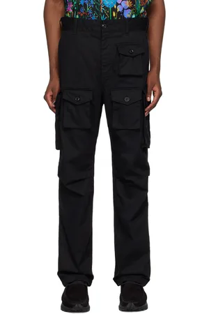 ENGINEERED GARMENTS Pantalon cargo FA noir exclusif à SSENSE