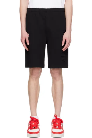 A Bathing Ape Short noir à logos Moonface