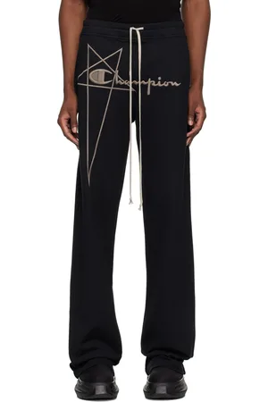 Rick Owens Pantalon de survêtement Dietrich noir édition Champion
