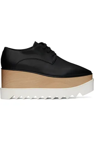 Stella McCartney Derbys Elyse noirs à plateforme