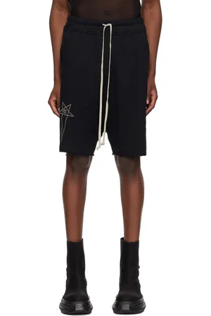 Rick Owens Short Beveled Pods noir édition Champion