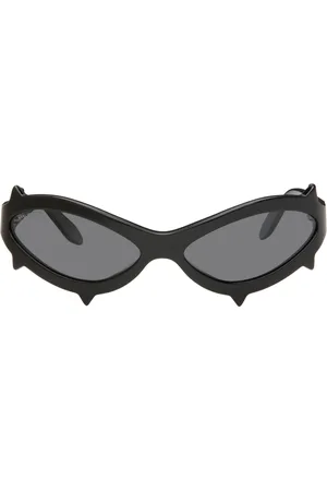MAUSTEIN Lunettes de soleil graphiques noires