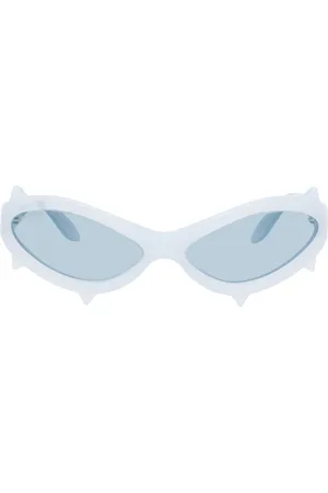 MAUSTEIN Lunettes de soleil graphiques bleues