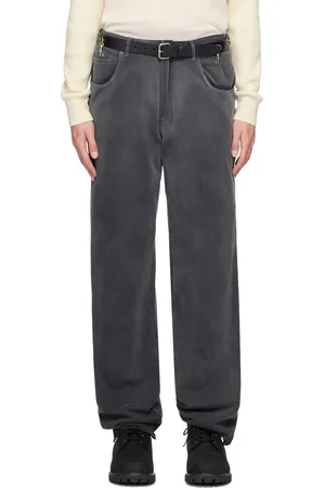 424 FAIRFAX Pantalon de survêtement gris à cinq poches