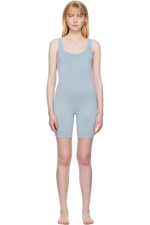 SKIMS Combinaison mi-cuisses bleue - Outdoor