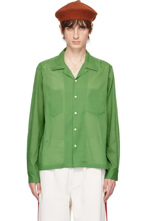 BODE Chemise droite verte