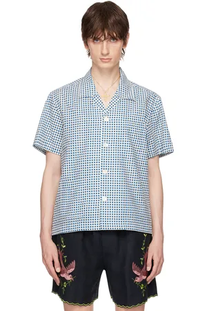 BODE Chemise Hyannis bleu et blanc