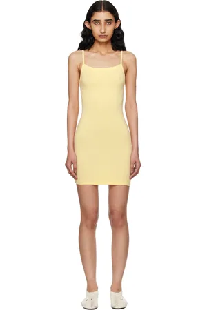 Gil Rodriguez Robe courte LaPointe jaune exclusive à SSENSE