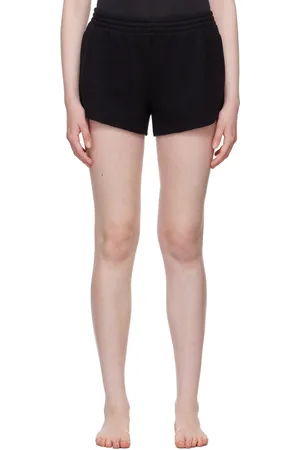 SKIMS Short noir - Cotton Fleece