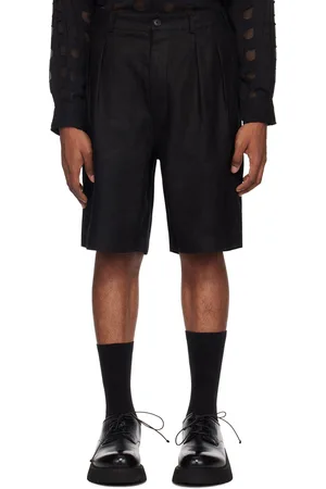 Sunflower Short noir à plis