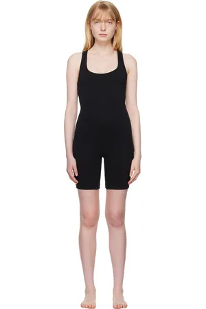 SKIMS Combinaison mi-cuisses noire - Outdoor