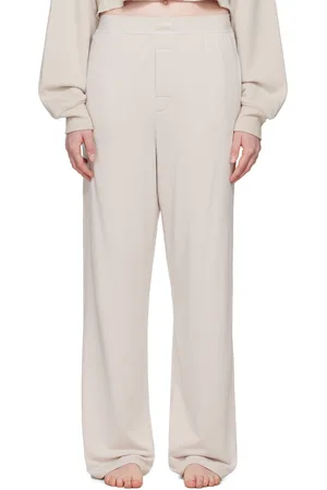 SKIMS Pantalon de détente décontracté beige - Boyfriend