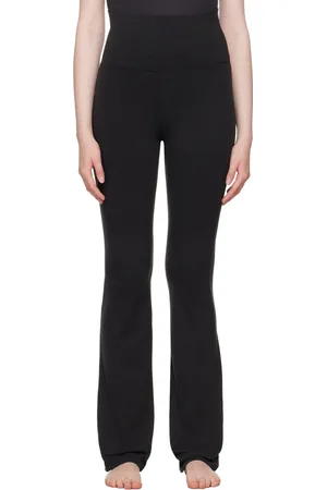 SKIMS Pantalon de détente semi-évasé noir - Outdoor