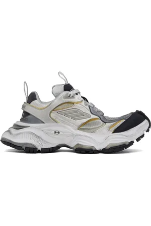 Balenciaga Baskets Cargo gris et blanc