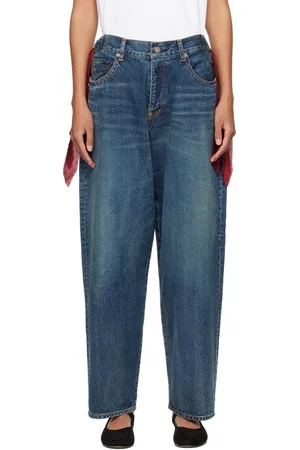UNDERCOVER Jean ample indigo