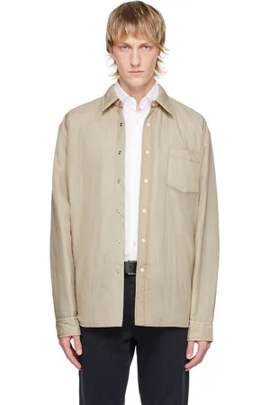 HUGO BOSS Chemise rembourrée beige