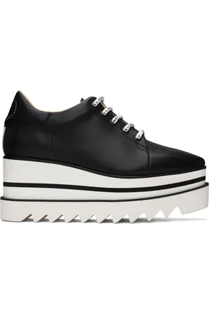 Stella McCartney Derbys Sneak-Elyse noirs à plateforme