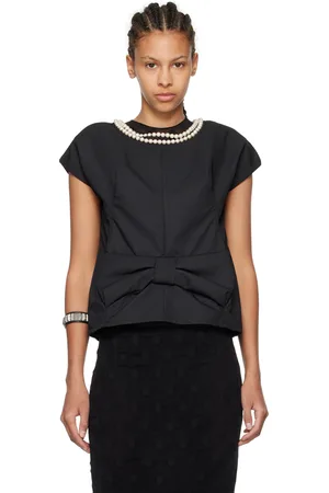 JUNYA WATANABE Chemisier noir à boucle