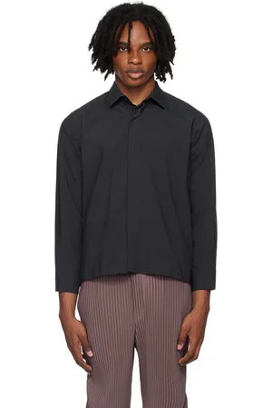 Issey Miyake Chemise décontractée grise