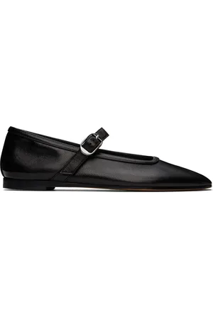 Le Monde Beryl Ballerines de style Charles IX noires