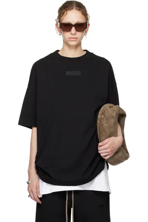 FEAR OF GOD T-shirt noir à col ras du cou - Core