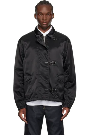 JUNYA WATANABE Blouson noir à fermoirs homard - MAN