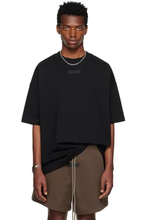 FEAR OF GOD T-shirt noir à col ras du cou - Core
