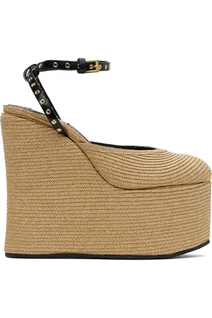 Alaïa Sandales à talon compensé 