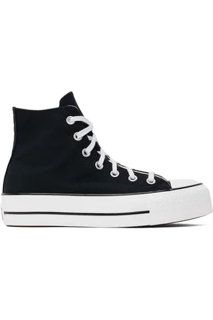 Converse Baskets montantes Chuck Taylor All Star noires à plateforme