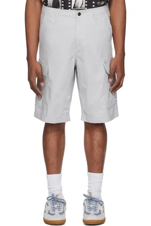Carhartt Short cargo gris à coupe classique