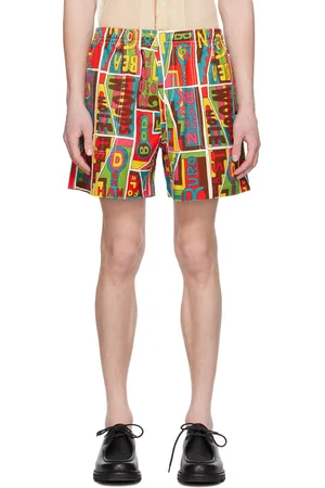 BODE Short multicolore à mosaïque New England