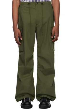 Pins & Needles Pantalon cargo de style militaire kaki